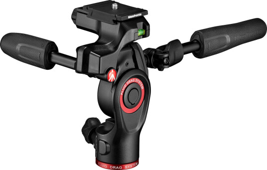 Manfrotto 3-Veishode Befree Live Lettvekts Stativhode for Foto og Video