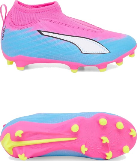 PUMA Ultra 6 Match+ Ll Fg/Ag Jr Pink 37