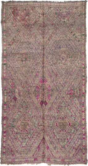 Kelim teppe Marokkansk Azilal Special Edition 410 x 210 cm Størrelse: 410 x 210 cm