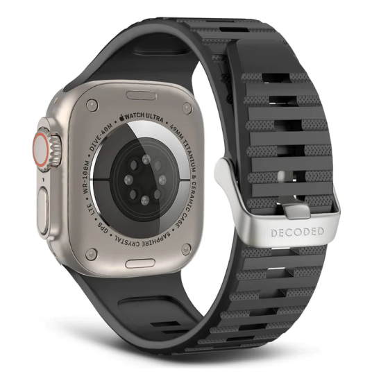 Decoded 49/46 mm Ultra Strap Reim   Svart