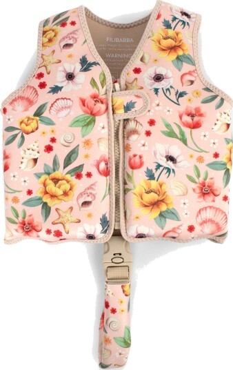 Filibabba Svømmevest 1-2 År - Ocean Blossom - Pink - 1-2Y Filibabba Svømmevest 1-2 År - Ocean Blossom - Pink - 1-2Y