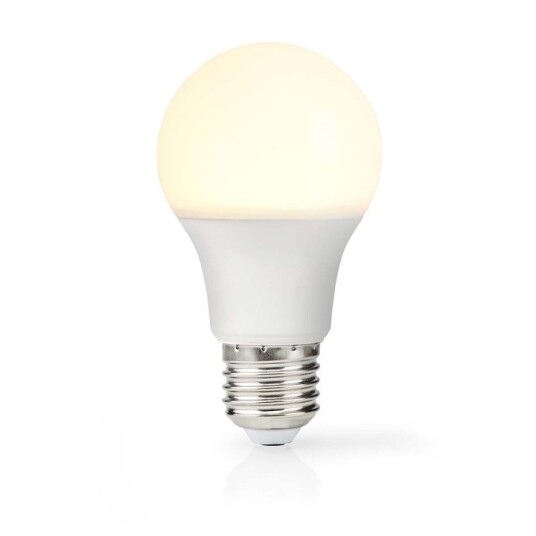 Nedis LED pære E27 A60 4.9 W 470 lm 2700 K Varm Hvit Retro Style Frosted 1 stk Nedis LED pære E27 A60 4.9 W 470 lm 2700 K Varm Hvit Retro Style Frosted 1 stk