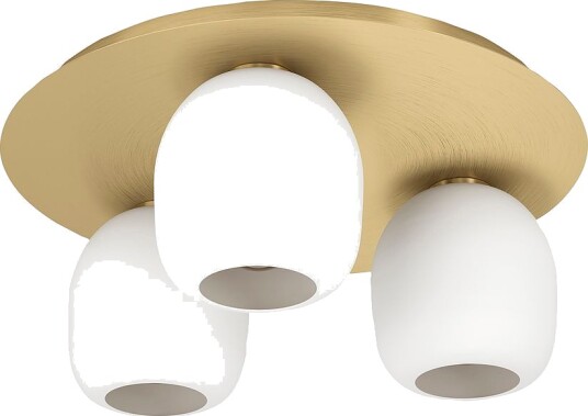 EGLO Plafond Manzanares D45 Messing Plafonder