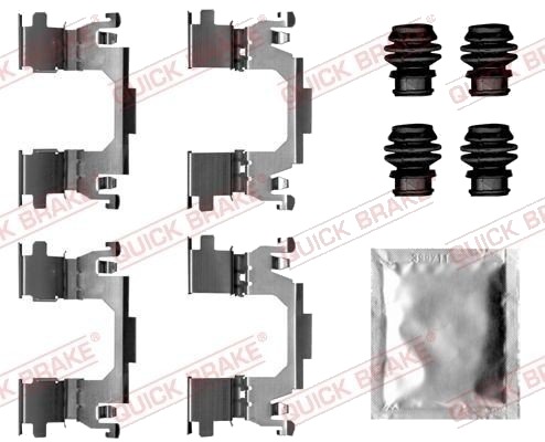 Tilbehørsett, skivebremse belegg QUICK BRAKE 109-0083