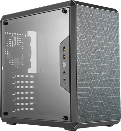 Cooler Master MasterBox Q500L Midi Tower Kabinett med Vindu Svart Cooler Master MasterBox Q500L Midi Tower Kabinett med Vindu Svart