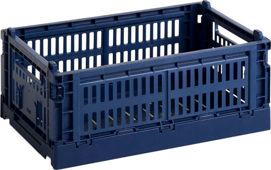 HAY Colour Crate S 17 x 26,5 cm Dark blue HAY Colour Crate S 17 x 26,5 cm Dark blue