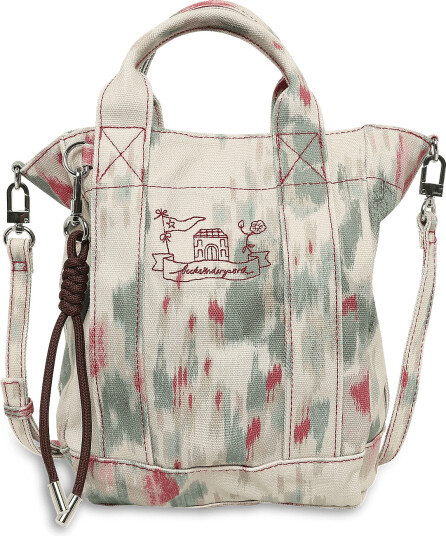 Becksöndergaard Tapelia Canvas Gene Bag   Beige   18X 23CM