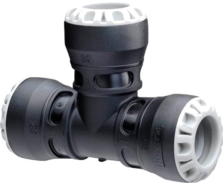 Plastline Push-In Tee 32 Mm Tee