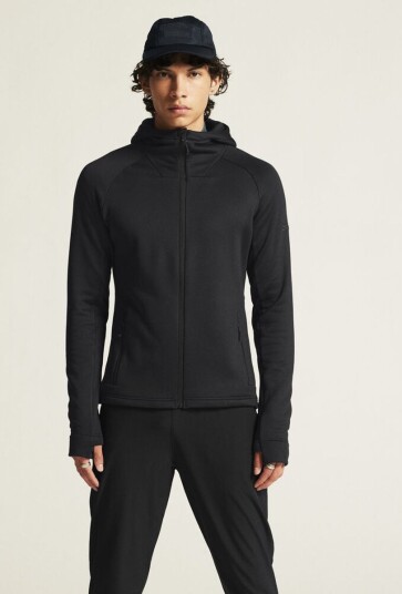 Sort fleecejakke til herre ADV Explore fra Craft XL