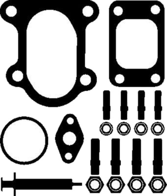 Monteringssett, lader MAHLE 001 TA 18867 000