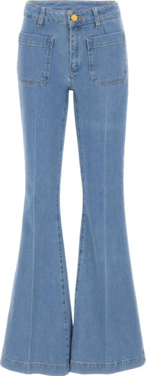 Seafarer Dame Jeans Blå W28,