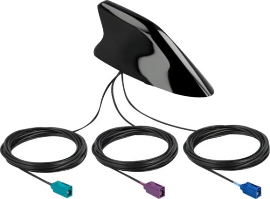 Delock 89014 haifinne antenne LTE Wi-Fi GPS svart