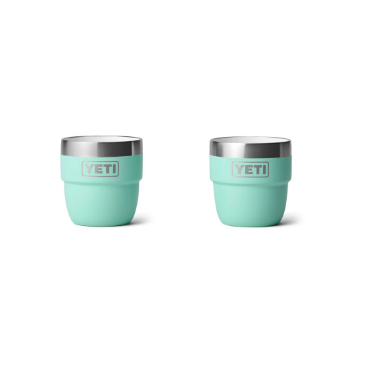 Yeti Rambler Stackable Espresso Cups 2 Pack Seafoam