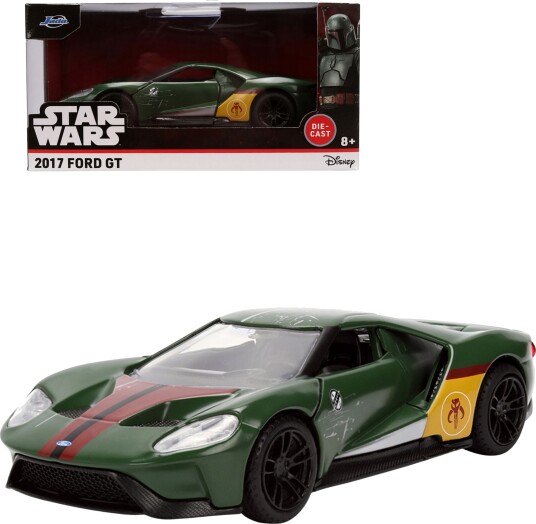 Jada Toys Star Wars Boba Fett 2017 Ford GT Lekebil 1:32 Jada Toys Star Wars Boba Fett 2017 Ford GT Lekebil 1:32