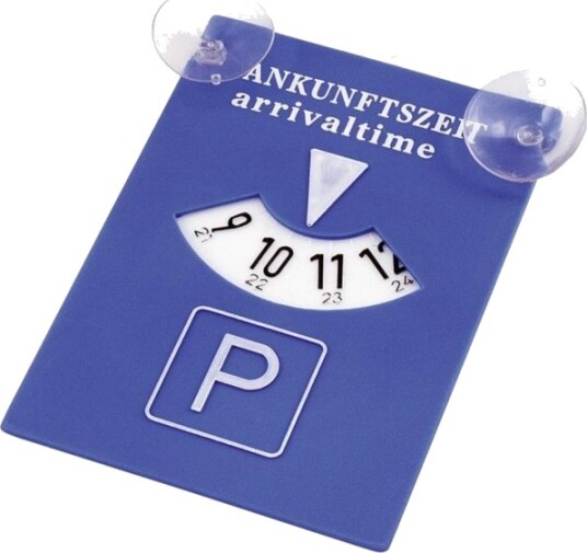 Apa 30102 Parkeringsskive 11 Cm X 15 Cm Med Sugekop