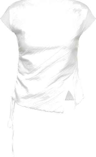 Weekday Fitted Shirt Top White 38 Weekday Fitted Shirt Top White 38