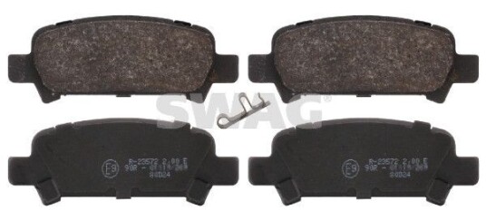 Bremseklosser SWAG 87 91 6659 Bremseklosser SWAG 87 91 6659
