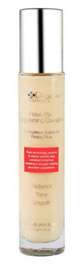 The Organic Pharmacy Rose Plus Lysnende Serum med Vitamin C og E, 35 ml