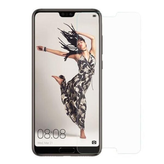 INCOVER Huawei P20 Pro Herdet Glass - Case Friendly - Gjennomsiktig