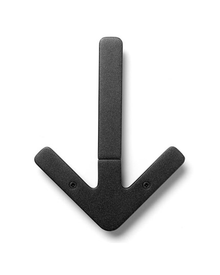 Design House Arrow knagg svart