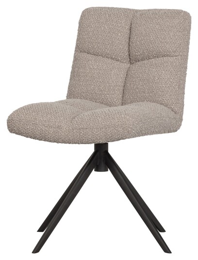 Woood Vinny Spisebordsstol m. dreibar fot - Beige bouclé Unoliving 1734025-01-0 1709613-01-0 Woood Vinny Spisebordsstol m. dreibar fot - Beige bouclé Unoliving 1734025-01-0 1709613-01-0