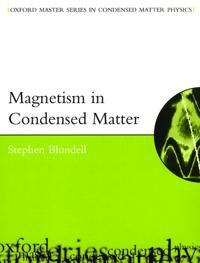 Magnetism In Condensed Matter Av Stephen (Department Of Physics University Of Oxford) Blundell