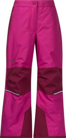 Bergans Kids' Storm Insulated Pants 86, Cerise/Jam