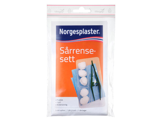 Norgesplaster Sårrensesett