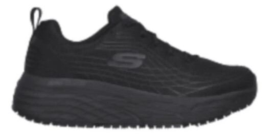 Skechers Arbeidssko Max Cushion Dame Str. 40 Sort Par