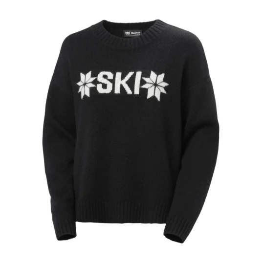 Helly Hansen Dame Strikkevarer Svart L, Helly Hansen Dame Strikkevarer Svart L,