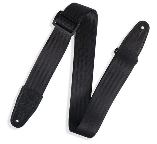 Levy'S 2" Basic Seatbelt Gitarreim M8sb-Blk Levy'S 2" Basic Seatbelt Gitarreim M8sb-Blk