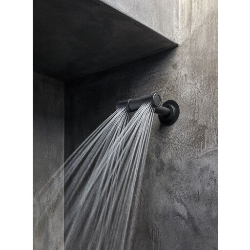 Vola 080D dobbel hoveddusj, lengde 115 mm, krom