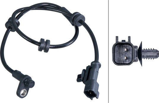 HELLA 6PU 358 417 351 Sensor ABS