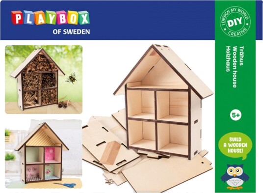 Playbox Hobbysett Trehus