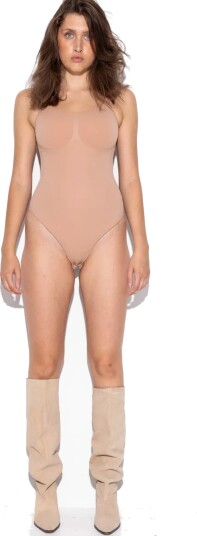 LYKKELAND ateliér Coco Shapewear Bodysuit   Tan   Beige   34 40