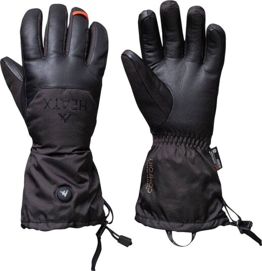 Heatx Blizzard V2 Oppvarmede Hansker Sort Str. S