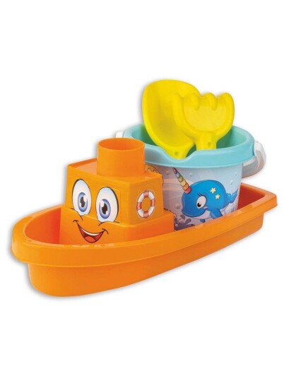Androni Bucket set Boat Underwater World 4 pcs. Androni Bucket set Boat Underwater World 4 pcs.