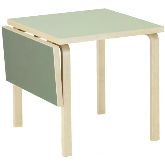 Artek Aalto DL81C Bord Utvidbar Pistachio / Oliven
