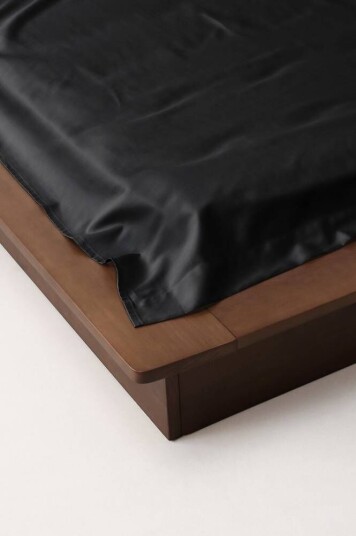 Zack SATIN laken økologisk Svart 240X260