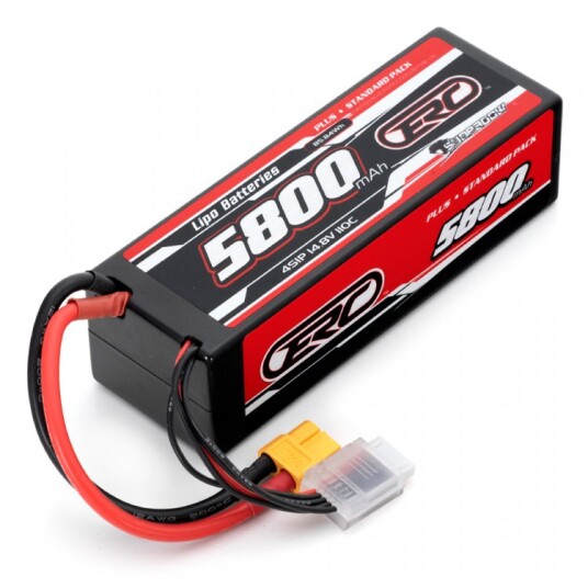 SUNPADOW SW256410 5800mAh 14.8V 4S1P 110C LiPo Hard Case XT60 SUNPADOW SW256410 5800mAh 14.8V 4S1P 110C LiPo Hard Case XT60