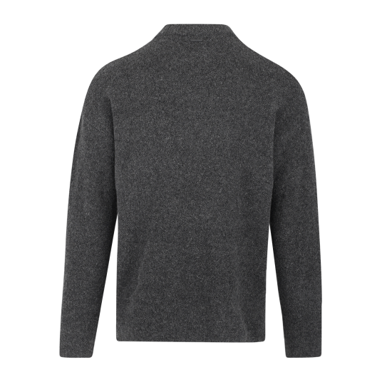 Perot Sweater Charcoal L Teddy knit mock neck Perot Sweater Charcoal L Teddy knit mock neck