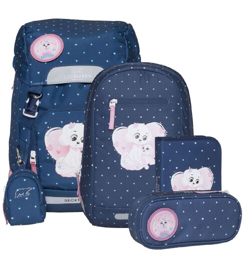 Beckmann Classic Ryggsekk Sett 22L Pet Friends Blue Beckmann Classic Ryggsekk Sett 22L Pet Friends Blue