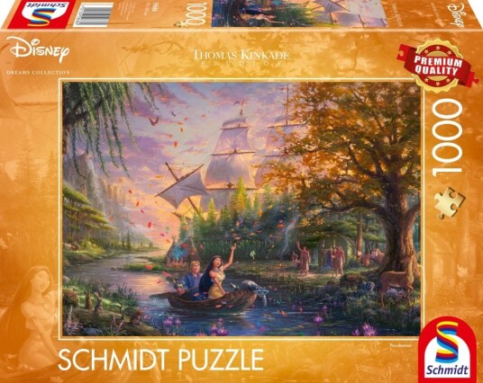 Disney Pocahontas Thomas Kinkade Puslespill 1000 brikker Schmidt