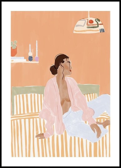 Just Let Me Chill Poster Plakat / 50x70cm