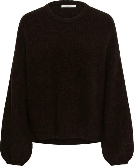 Gestuz Gzalpha Slit Pullover Brown XL