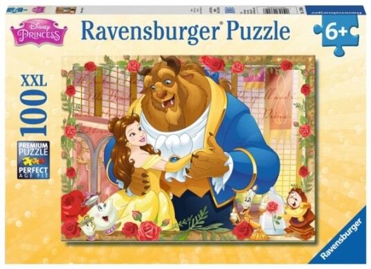 Ravensburger La Bella E La Bestia Puzzle 100 Pezzi 13704 Gutt/Jente 6 År 10 År