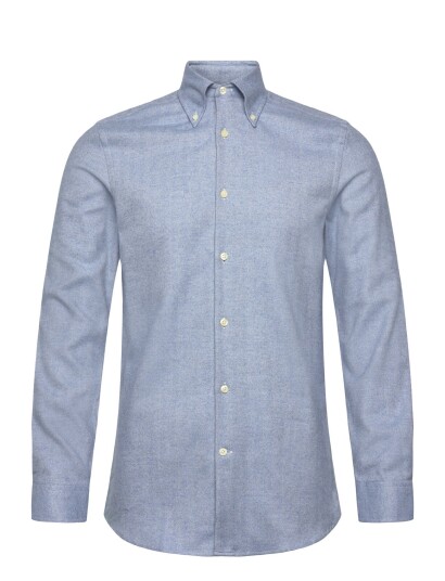 Morris Soft Lama Shirt Slim Fit Blue S Morris Soft Lama Shirt Slim Fit Blue S
