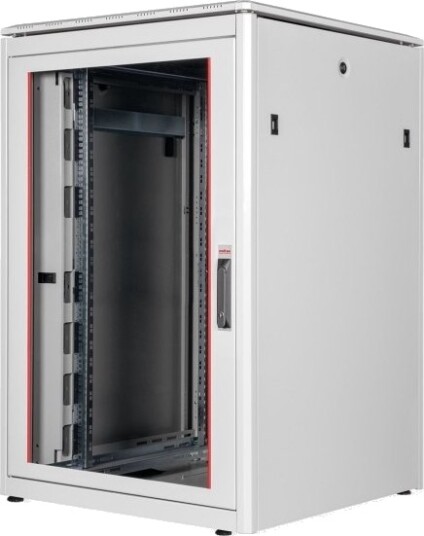 Roline 26.21.0051 Frittstående Hylle 22U 600 Kg Rack Skinner Justerbare Bein 71.1 Kg