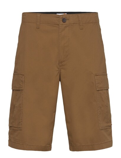 Timberland Brookline Twill Cargo Short Dark Wheat Boot Brown 32