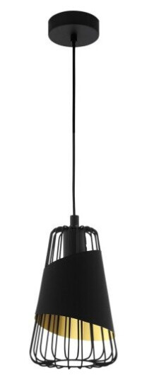EGLO AUSTELL pendant light black gold